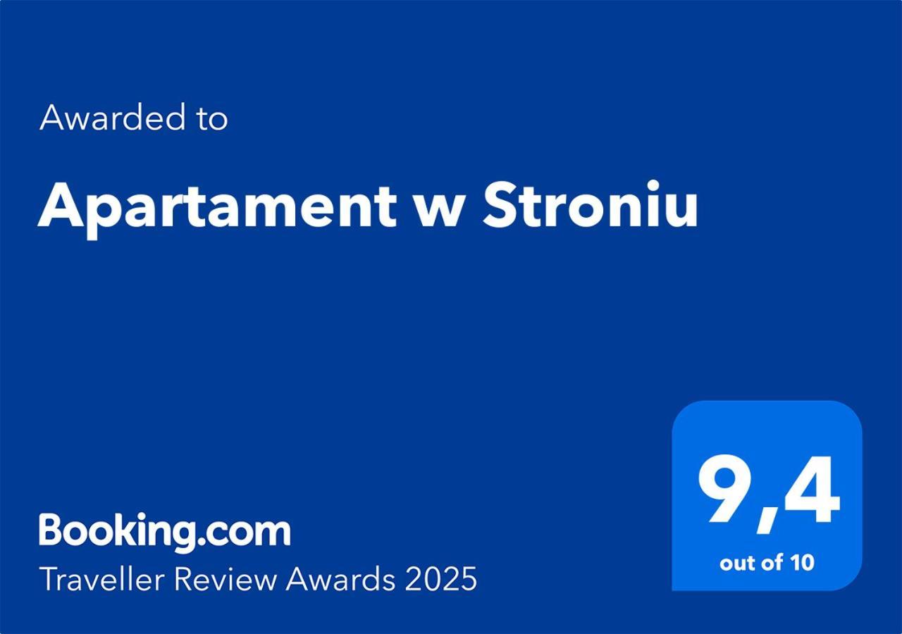 Apartament W Stroniu Stronie Śląskie Eksteriør bilde